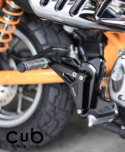 HONDA MONKEY Z125 125 2018-2025 NEW REAR FOOT PEGS STEP REST PASSENGER PAIR L/R - Bild 1 von 15