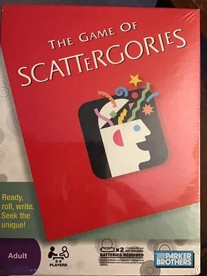 Game of Scattergories 2009 Parker Brothers 05721 for Adults NEW SEALED - Image 1 of 3