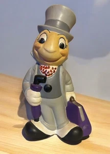 Vintage Disney Jiminy Cricket Ceramic Statue 9” Hand Painted With Artist Name - Picture 1 of 2