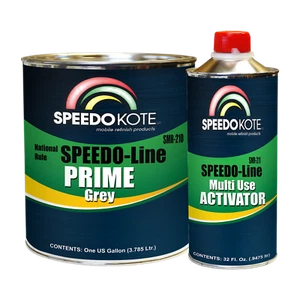 Automotive High Build 2K Urethane Primer Gray Gallon Kit, Fast Dry, SMR-210/211 - Picture 1 of 1