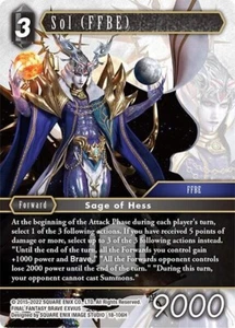 Sol (FFBE) Foil - 18-106H NM - Final Fantasy - Picture 1 of 1