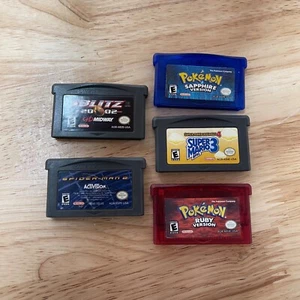 Gameboy Advanced Games UNTESTED POKEMON - MARIO - & MORE - Picture 1 of 21