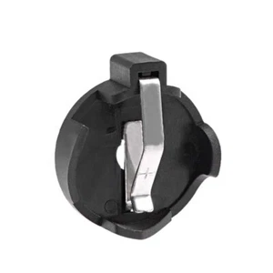 Cell Button Battery Socket Holder CR2032 CR2025 6V Battery Recharge Plastic BS-7 - Picture 1 of 5