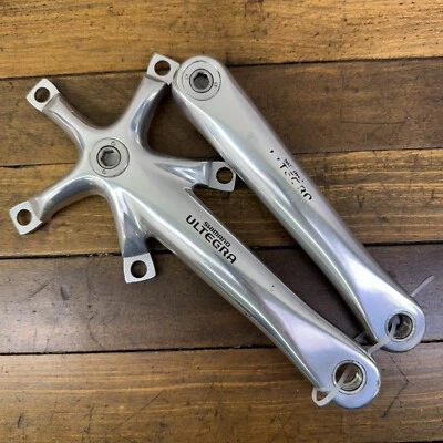 Shimano Ultegra FC-6500 Crank Set 175 mm  DOUBLE  Octalink Spline Vintage 130 A7 - Image 1 of 4