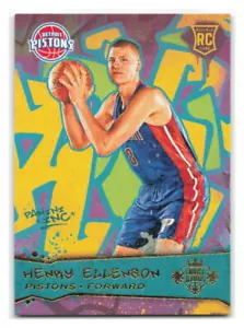 Henry Ellenson 2016-17 Panini Court Kings Level III Rookie SSP #165-DET - Picture 1 of 2