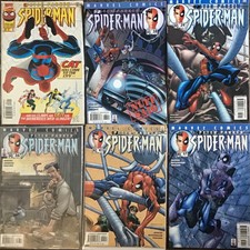 PETER PARKER SPIDER-MAN (1999)#36,37,38,39,41,81 6 BOOK LOT MARVEL