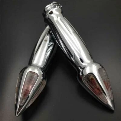 Empuñaduras de manillar cromadas de 7/8"" intermitente para Honda CBR 600 F3 F4i 900 929 954 RR Foto 1 de 4