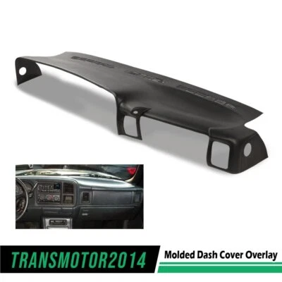 Molded Dash Cap Board Cover Dashboard Overlay Fit For 2003-2006 Silverado Sierra - Image 1 of 4