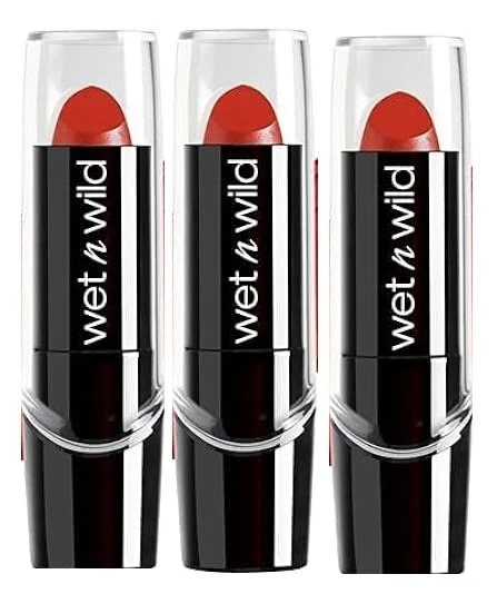 (Pack 3) wet n wild Silk Finish Lipstick - 539A Cherry Frost 0.13 oz - Image 1 of 1
