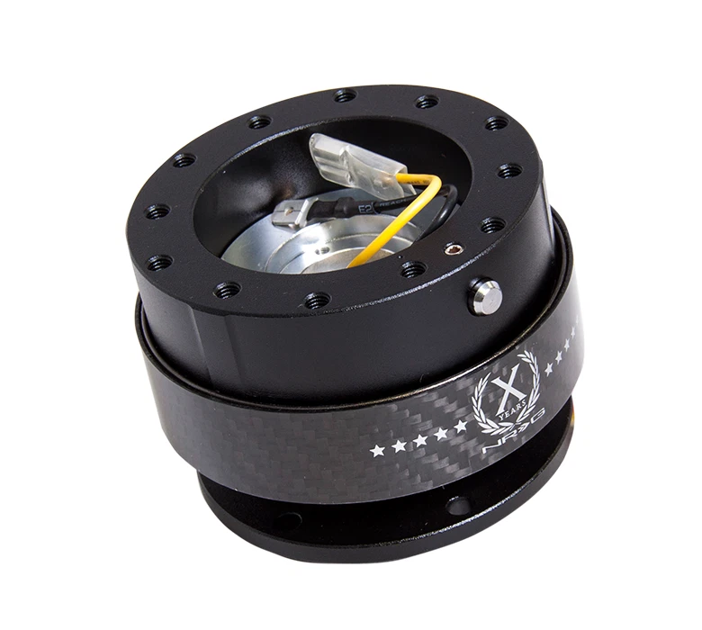 Anel de fibra de carbono preto/corpo preto liberação rápida 2.0 NRG - Imagem 1 de 1