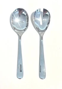 Robbe und Berking Dante Salatbesteck groß 23 cm lang 150g massiv versilbert R&B - Bild 1 von 7