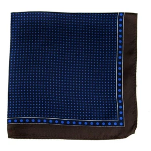 100% Silk Fashion 14" - 14" Pocket Squares for Business, Weddings & Formals - Picture 1 of 1