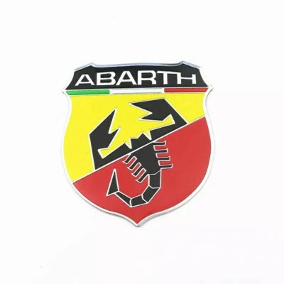 BADGE ABARTH LEGA DI METALLO 3D - Immagine 1 di 4