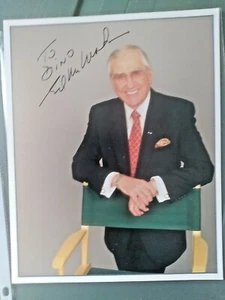 ED McMAHON (Died-2009)(Star Search/The Tonight Show) Signed  8 X 10 Color  Photo - Picture 1 of 3
