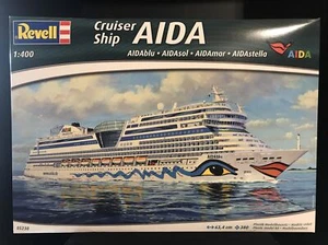 REVELL 05230 CRUISER SHIP AIDA MODEL KIT-NIB-1:400 SCALE - Picture 1 of 8