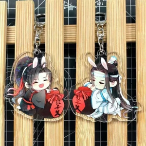 Gran Maestro de Cultivo Demoníaco Wei Wuxian Lan Wangji 2 piezas llavero mdzs - Imagen 1 de 1