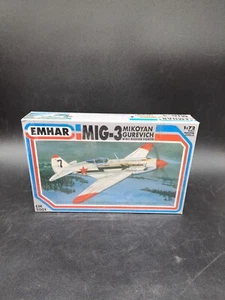 1990 Emhar MiG-3 Mikoyan Gurevich Russian Fighter Kit EM2001 1:72 Scale Sealed - Picture 1 of 6