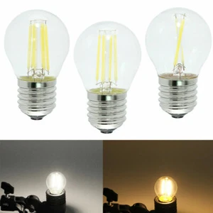 Vintage G45 E27 2W 4W 6W LED Filament Global Light Retro Edison Bulb 220V GL733 - Picture 1 of 14