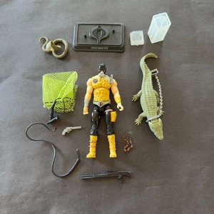 2011 Hasbro Gi Joe Poc Cobra Croc Master v4 Figur 100% komplett NM+/MT- - Bild 1 von 7