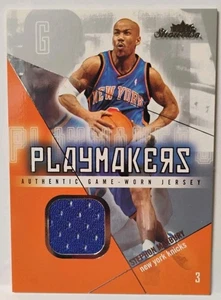 2004-05 Fleer Showcase Playmakers #PM-SM Jersey 159/300 Stephon Marbury NM-MINT - Picture 1 of 5