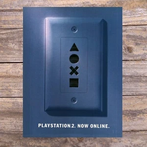 2003 Playstation 2 Online Vintage Print Ad/Poster Official PS2 System Promo Art - Picture 1 of 5