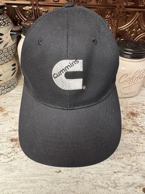 Cummins Adjustable Strap Hat Black Cap EUC - Image 1 of 4