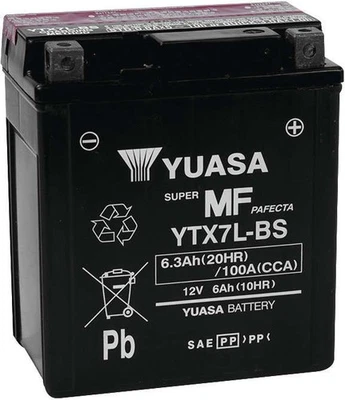Yuasa AGM Maintenance Free Battery For BMW K75RT 1992-1996 YUAM6219BL - Image 1 of 3