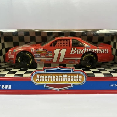 Ertl Diecast 1:18 - American Muscle - #11 Bill Elliot Budweiser T-Bird (1993) - Image 1 of 4