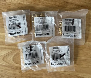 Brass Craft SCB1043X 10 Stück, 1/2 Zoll x 20 Gewinde, Messing Sitz - 5er Pack - Bild 1 von 2