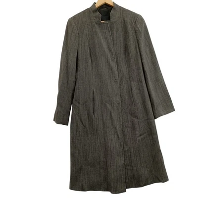 Abrigo informal Maska gris mezcla de lana pura forrado con bolsillos Reino Unido 18 - muy querido Foto 1 de 4