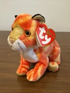 Ty Beanie Babies "Tiger" Chinese Zodiac 2000 Plush Toy New w/ Original Tag - Picture 1 of 7