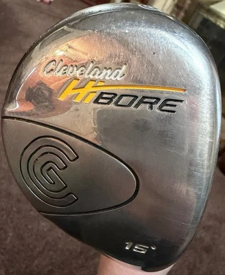 Cleveland Hibore 15* 3 Fairway Wood Stiff Aldila NVS 65g Graphite Shaft - Image 1 of 4