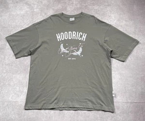 Hoodrich T Shirt Herren M grau Shadow Angels Streetwear Grafik Box Fit - Bild 1 von 16