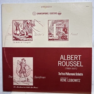 ROUSSEL The Spider's Feast / The Sandman - Rene Leibowitz COUNTERPOINT ESOTERIC - Picture 1 of 4