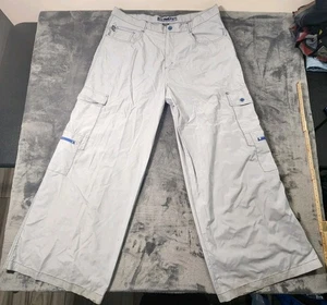 Pantalones Kikwear De Colección Para Hombre 40 Pierna Ancha Sueltos Y2K Paracaídas - Imagen 1 de 11