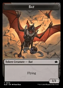 Bat Token (010) Bloomburrow BLB MTG Magic - Picture 1 of 1