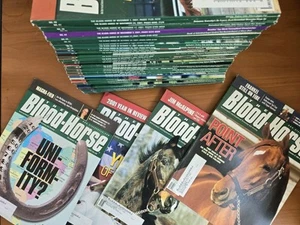 Blood-Horse Magazine Year 2001 Volumes 1-50 -CHOOSE YEAR BELOW- J72 - Imagen 1 de 11