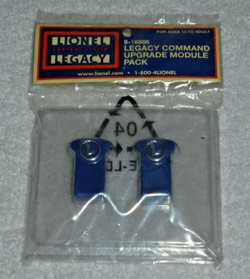 LIONEL LEGACY COMMAND UPGRADE MODULE PACK 6-16886 NEW - Image 1 of 2