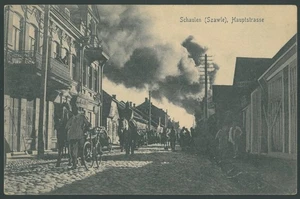 SIAULIAI Vintage Postkarte Schaulen Litauen - Bild 1 von 2