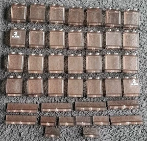 LEGO Windows Clear Bundle Lot Translucent Mixed Pieces Bricks Parts Panels Pack - Picture 1 of 4