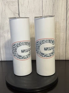 2er Set Hobby Lobby Georgia "G" Edelstahl Kaffeebecher 20oz EG - Bild 1 von 6