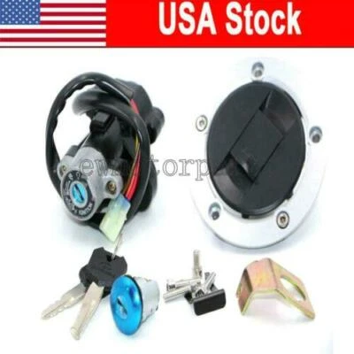 Ключи замка крышки топливного газа выключателя зажигания для мотоцикла Suzuki SV650S 2003-2009 США - Изображение 1 из 4