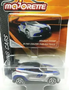 Majorette Mitsubishi Evolution Gran Turismo Silver 1:64 (3") Package with Card - Picture 1 of 4