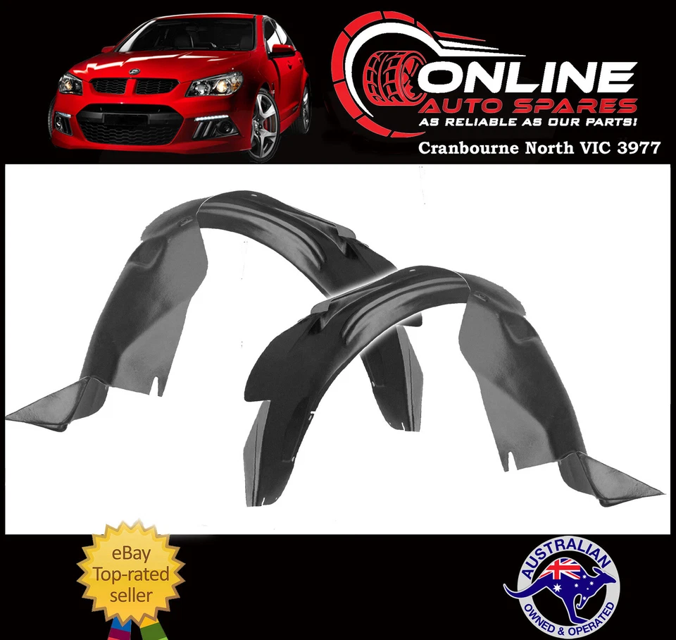 FRONT INNER Guard LINER PAIR fit Ford FG Falcon XR6 XR8 08-14 mud fender filler - image 1 of 1
