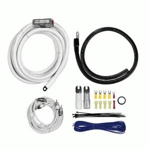 T-SPEC V10-AK1 V10 SERIES 1/0 GAUGE (1/0 AWG) 5200W OFC TRUE SPEC AMP KIT W/ RCA - Picture 1 of 5