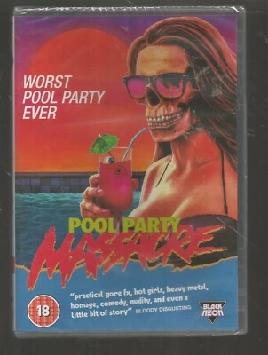 POOL PARTY MASSACRE (2018) - sealed/new - UK REGION 2 DVD - Image 1 of 2
