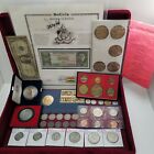 Coin and Currency Collection Set Lot Silver, Clad, Bronze & Medallions