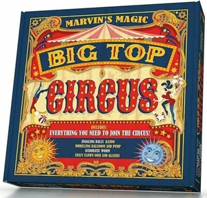 Marvins Magic Big Top Circo Set Divertido Payaso Actividades Nuevo Niños Navidad Juguete Regalo 8+ - Imagen 1 de 12