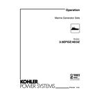 Kohler TP-6134 11/01 Genuine OEM Marine Generator 3.5EFOZ/4EOZ Operation Manual