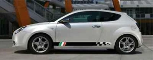 Fits Alfa Romeo Side Stripes Graphics Both Sides Decals - Picture 1 of 2